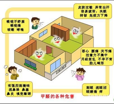 室内环境污染致病